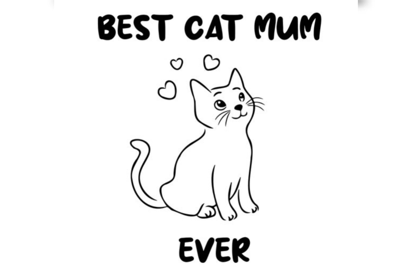 " Best Cat Mum Ever" Kaffeetasse