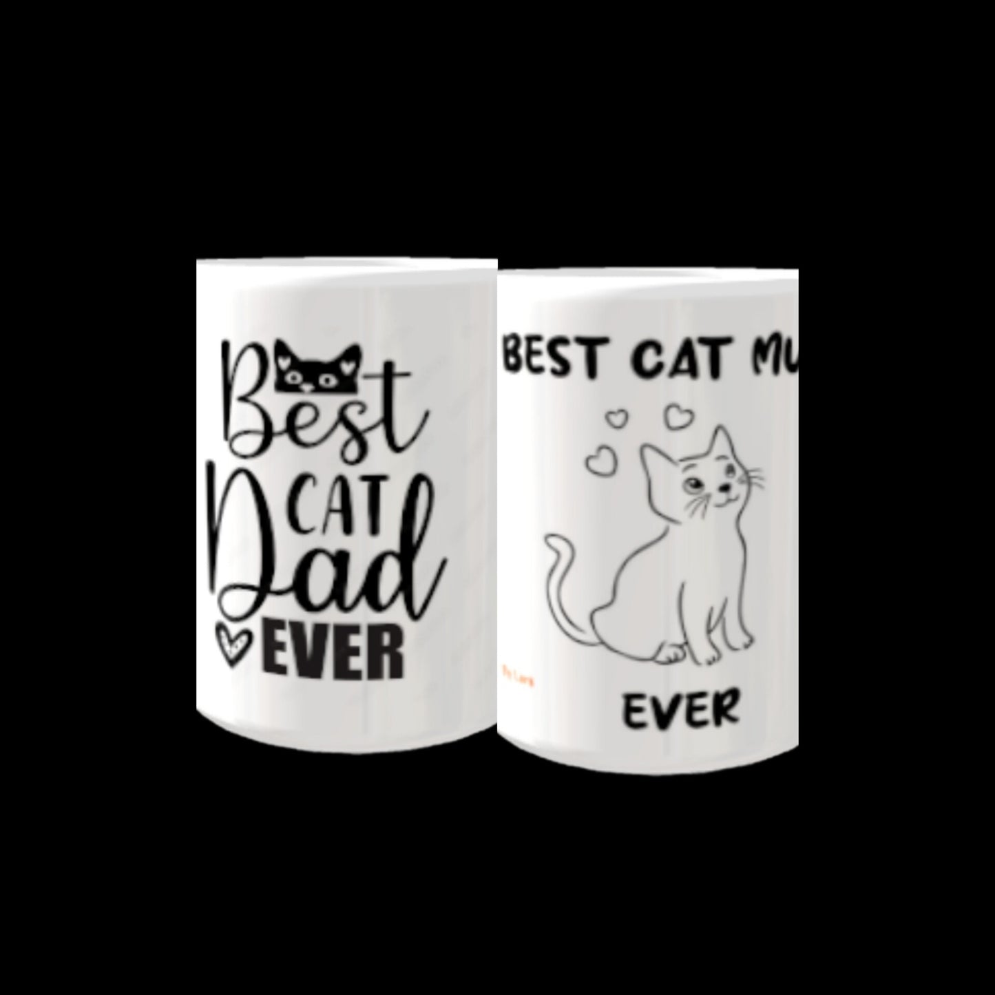 Best Cat Mum & Dad Set " Zum Sparpreis "