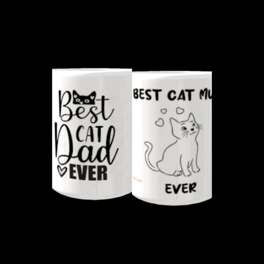 Best Cat Mum & Dad Set " Zum Sparpreis "