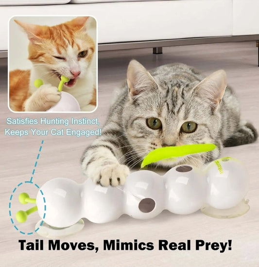 Der Wacka Cat Worm Intelligentes Katzenspielzeug USB " NEU "