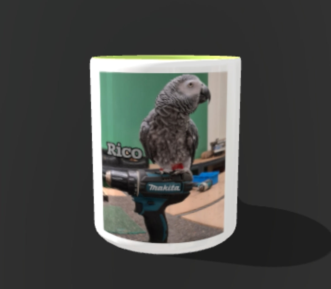 Kaffeetasse Rico Papageienwerkstatt