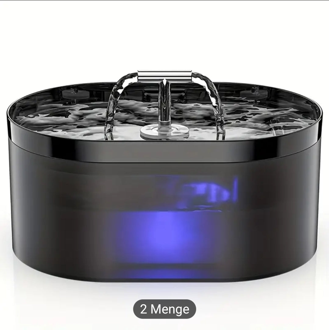 Trinkbrunnen für Katzen & Hunde LED 2.2l