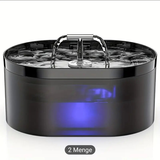 Trinkbrunnen für Katzen & Hunde LED 2.2l