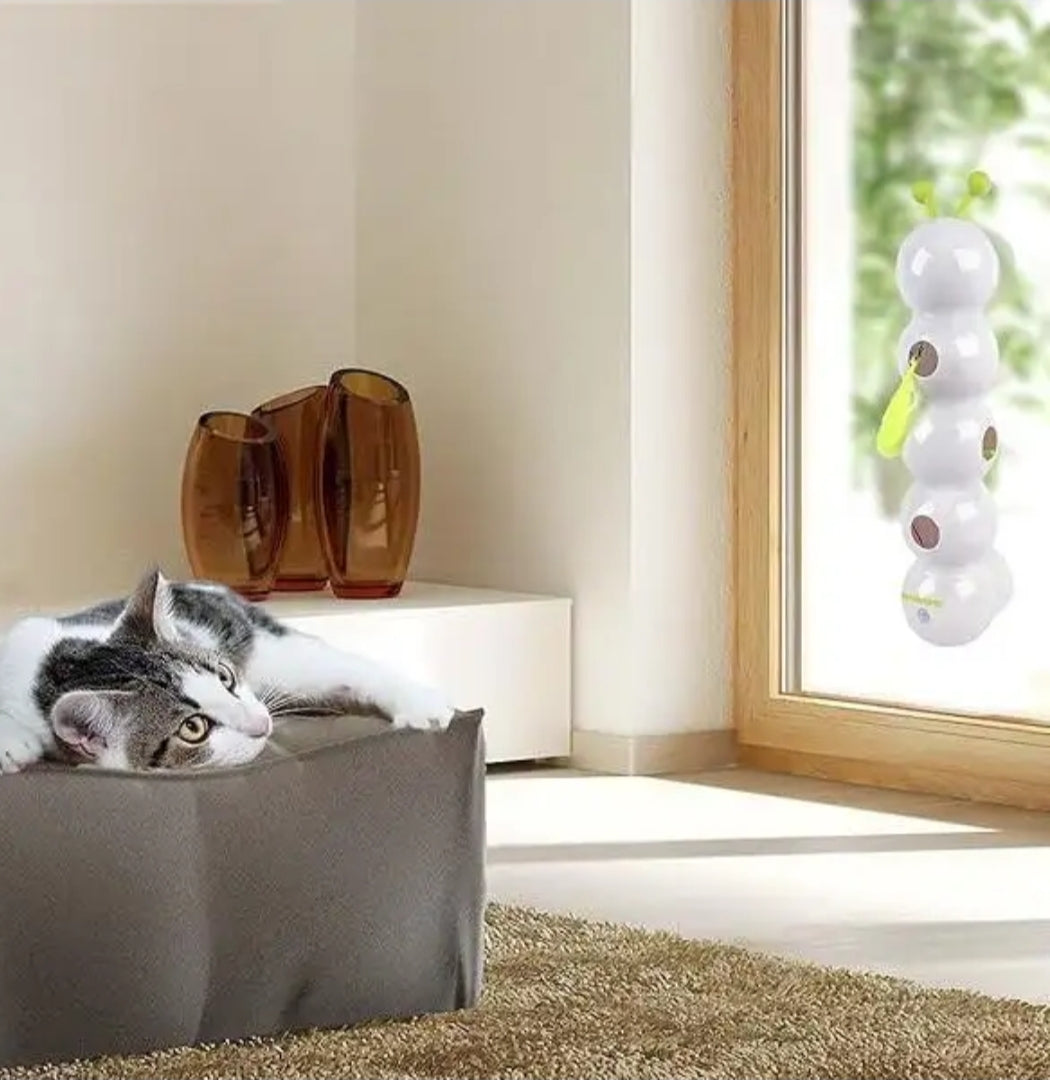 Der Wacka Cat Worm Intelligentes Katzenspielzeug USB " NEU "