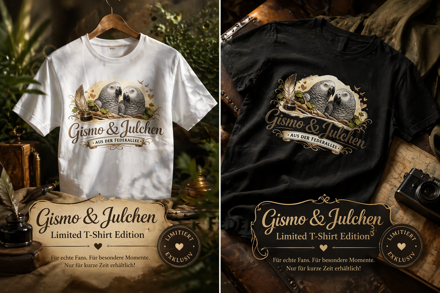 Premium Gismo & Julchen Fan Shirts Limited Edition