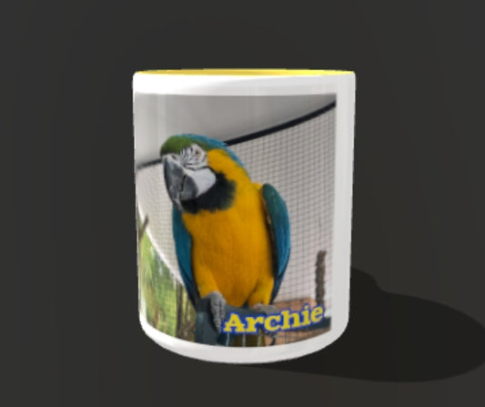 Kaffeetasse Archie Papageienwerkstatt