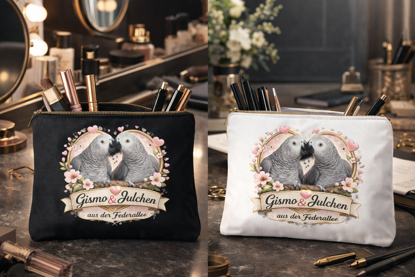 Gismo & Julchen Kosmetik oder Schreibetui in 2 Farben