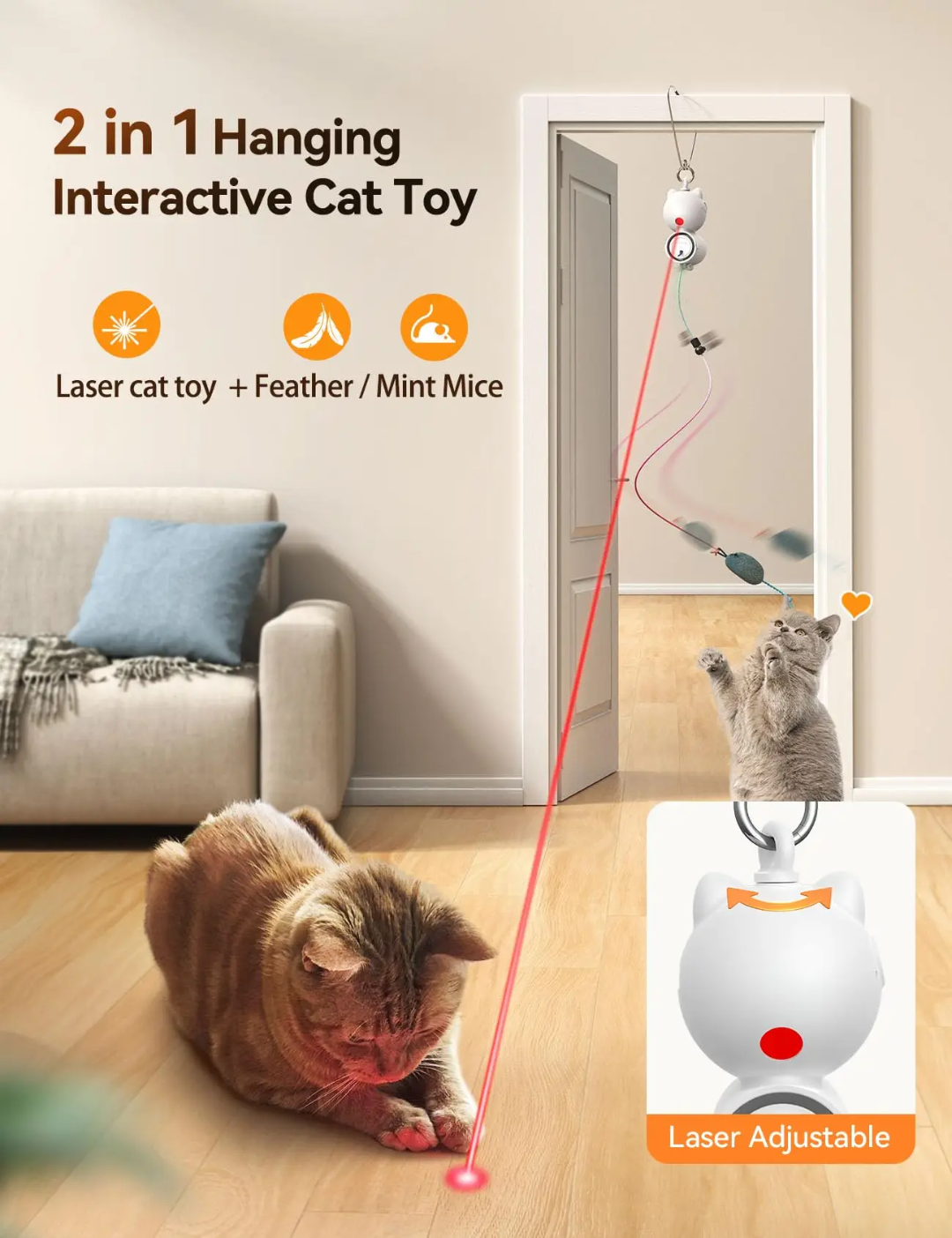 Cat Toy Interaktives Spiezeug " NEU"