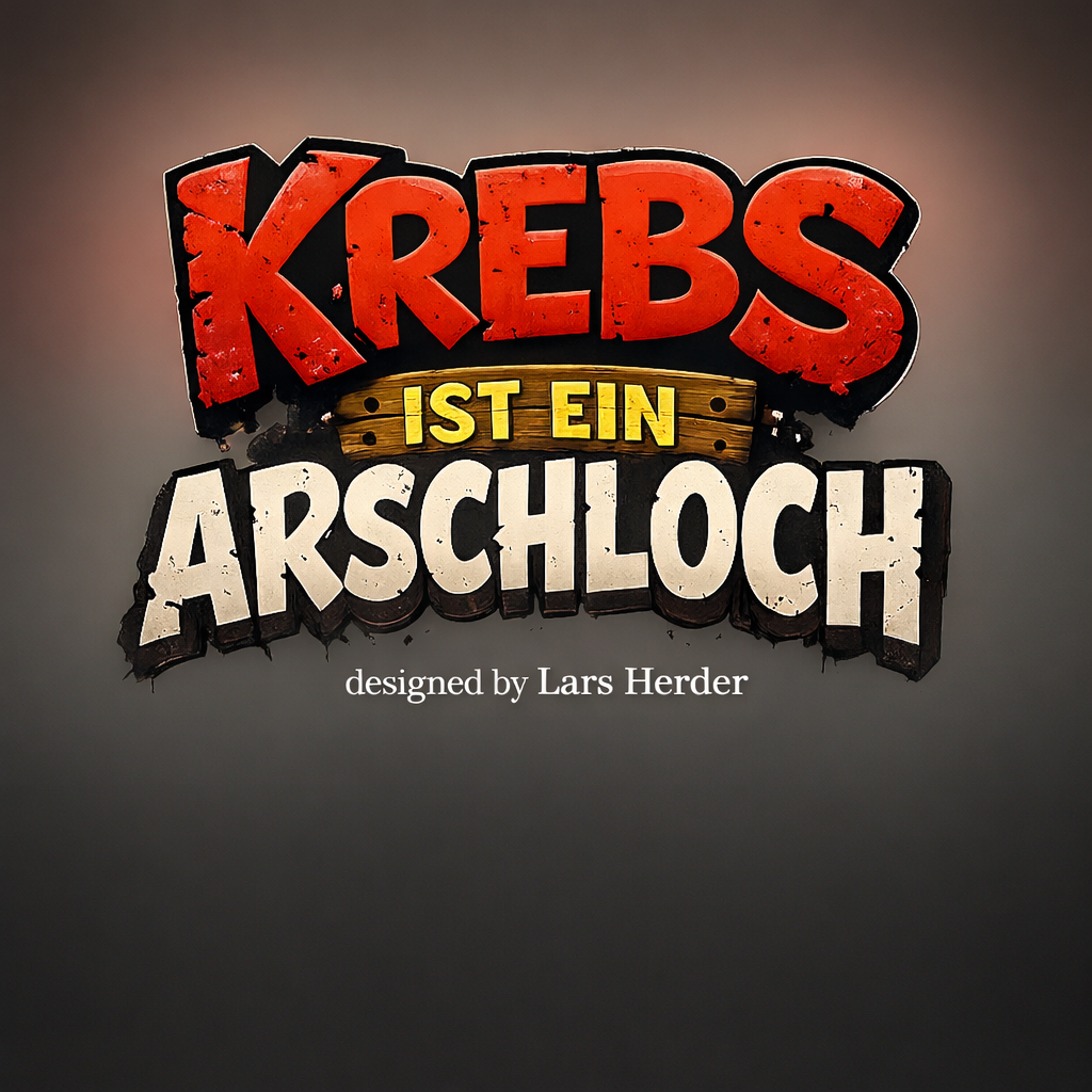 Krebs ist ein Arschloch Kaffeetasse