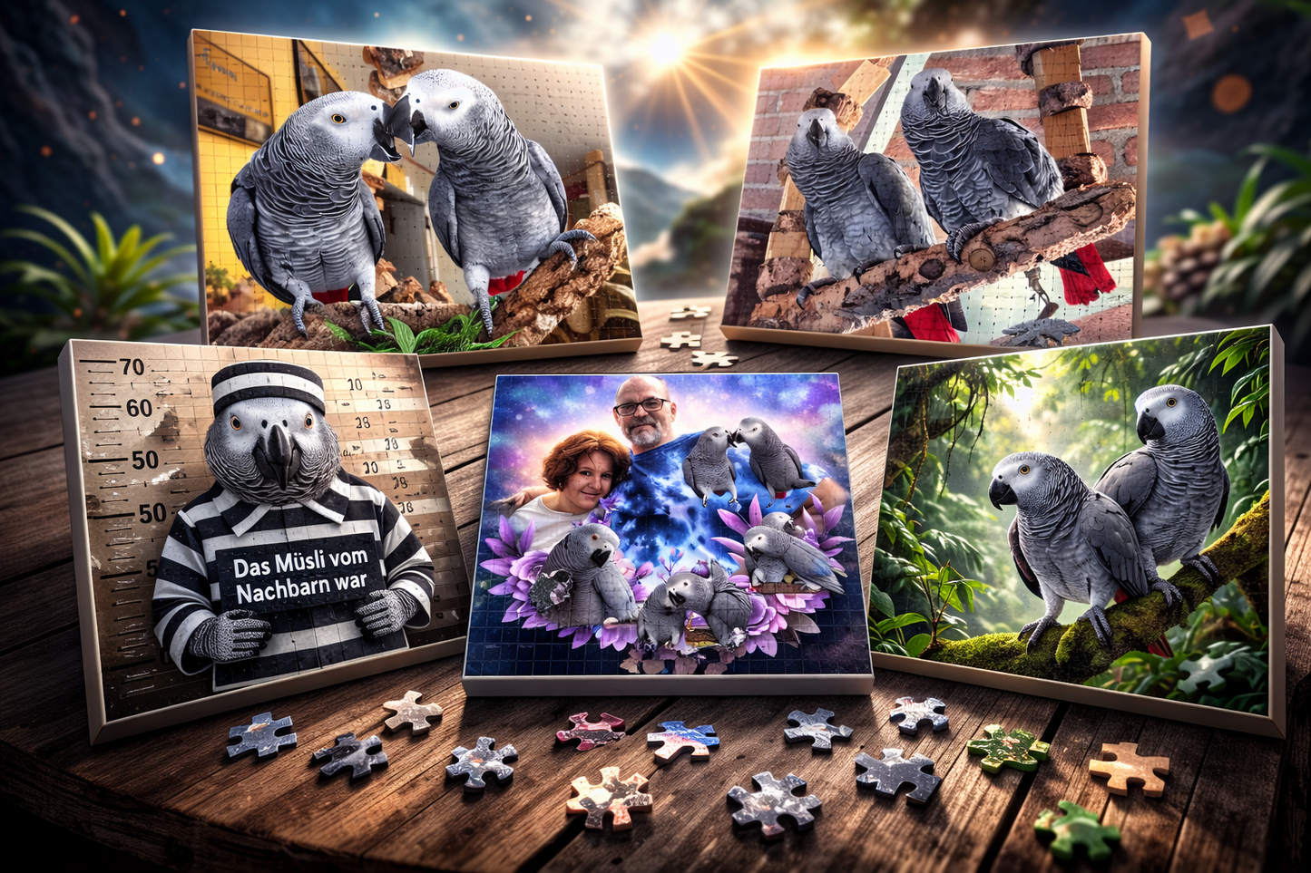 Gismo & Julchen Puzzle in 5 Varianten