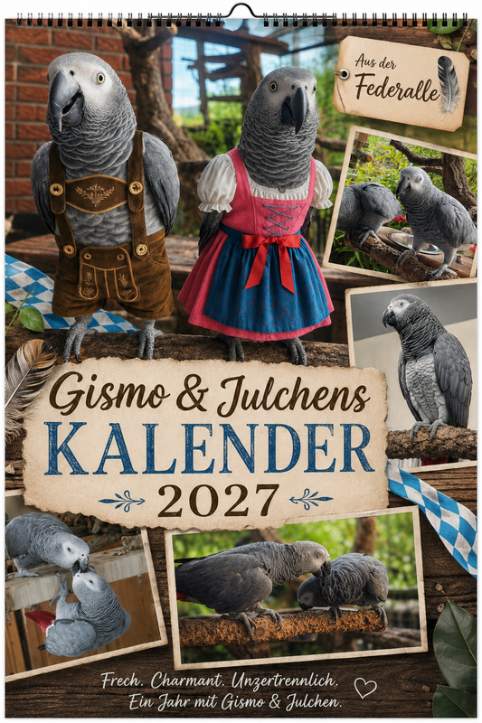 Gismo & Julchen Jahreskalender 2027